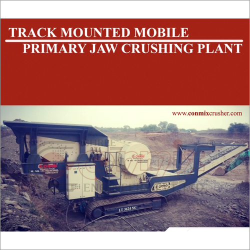 Track Mounted Mobile Jaw Crushing Plants
