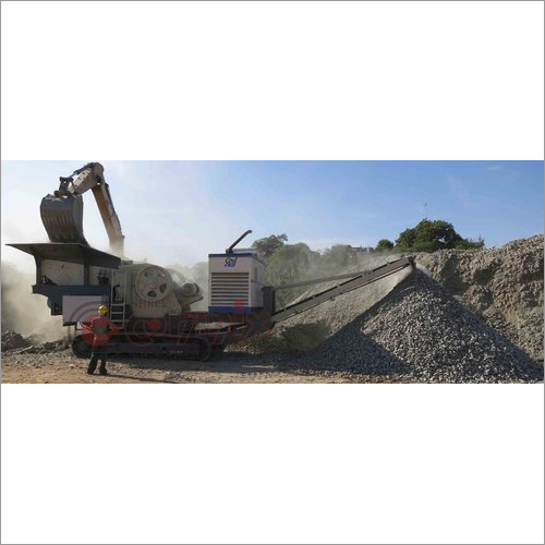 250 TPH Track Mounted Mobile Crusher Plant 