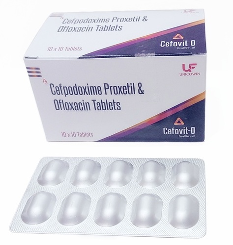 Cepfodoxime Proxtile 200mg and Ofloxacin 200mg Tablets