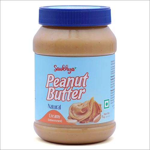 Creamy Unsweetened Peanut Butter