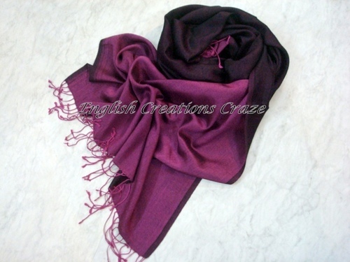 Silk Modal Reversible Scarves Wholesalers