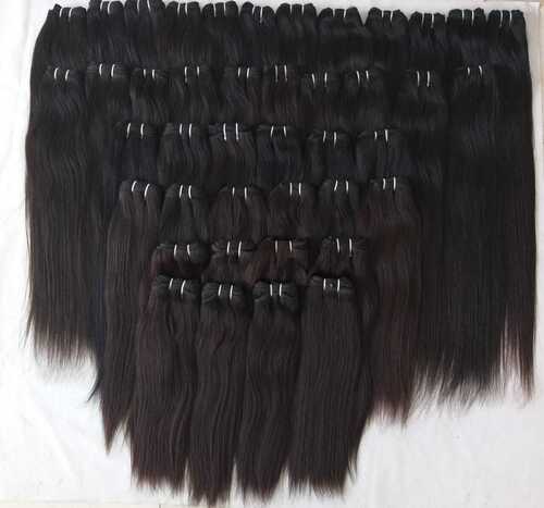 Natural Straight Hair Extensions Tangles and Shedding Free