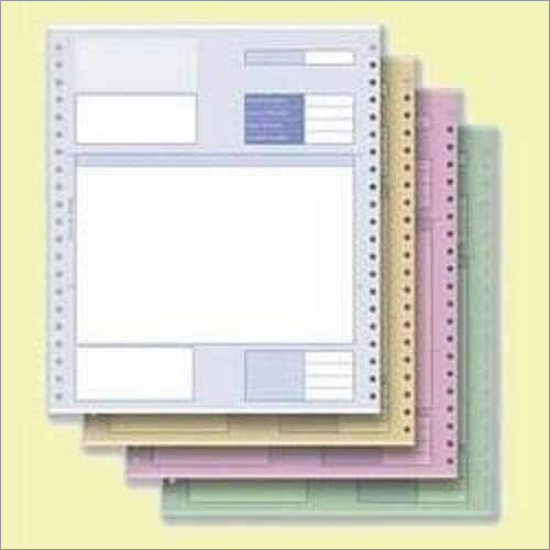 Multicolor Printed Computer Paper