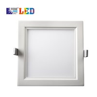 Led Panel Light 15w - Aluminium, 170mm X 170mm, White | Recessed Ceiling Application, 15 Watt, Cool White 6000k, 240v Input, Square Shape, Power Factor 0.9