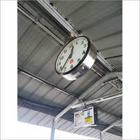 2 Faced Railway Station Clock