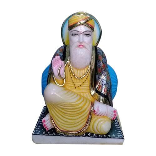 Marble Small Gurunanak Statue - Regional Style: Indian