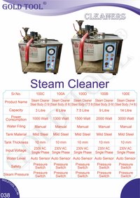Jewellery Steam Cleaner Machine