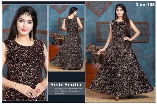 Pure Cotton Fashionalbe Girls Gowns