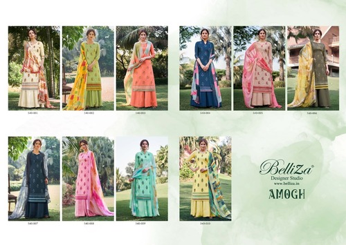 Amogh By Belliza Desiner Studio Pure Premium Cotton Print Catalog Application: Women Material