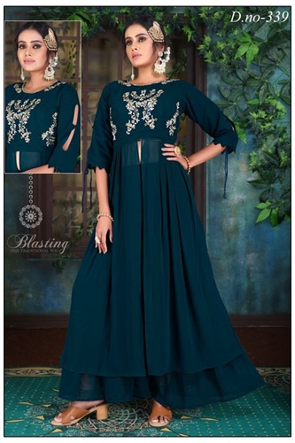 Fancy Plazzo Suits for Party Occasion