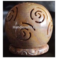 Soapstone Colors Will Be Vary Hand Made Stone Candle Holder