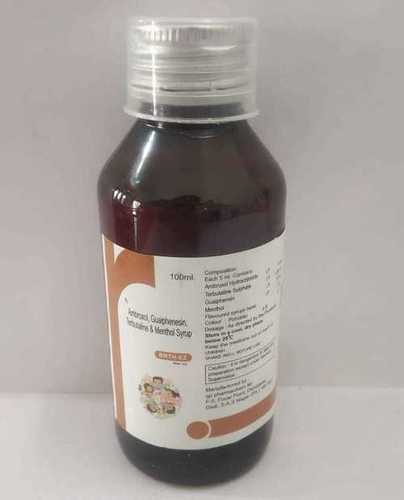 AMBROXOL GUAIPHENESIN TERBUTALINE AND MENTHOL SYRUP 100ML VETERINARY
