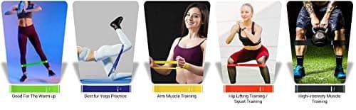 (Set of 5)resistance Loop Bands