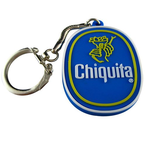 Custom Shape Rubber Keychain