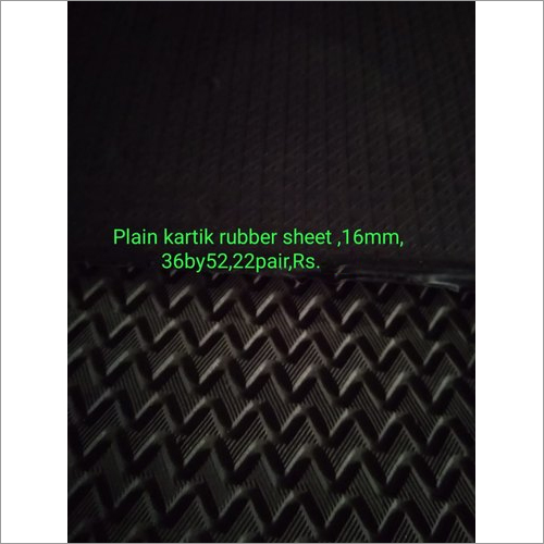 Black Plain Kartik Hard Rubber Sheet
