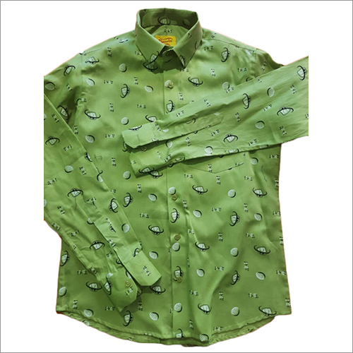 Mens Printed Full Sleeves Shirt - Comfortable Cotton Blend, Casual Fit | Stylish Patterns for All Seasons, Washable Versatility