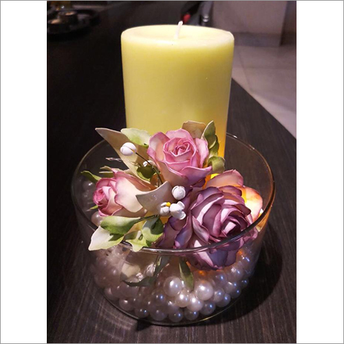Handmade Gifting Flower Candle