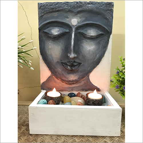 Buddha Table Decor With Candles