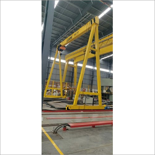Metal Portable Gantry Crane With Wire Rope Hoist