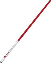 Aluminium Handle (140cm) - Color: Silver