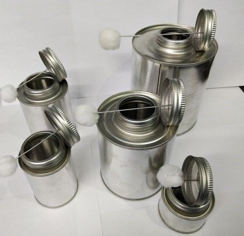 Full range of PVC/CPVC/UPVC Tin cans with dauber