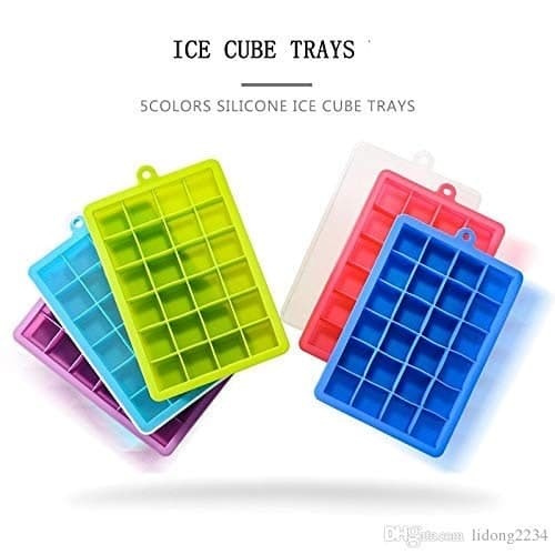 24 Ice Cube Hot Silicone Freeze Mold