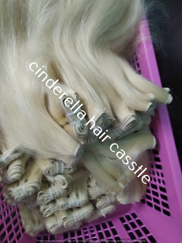 Bulk Blonde Human Hair