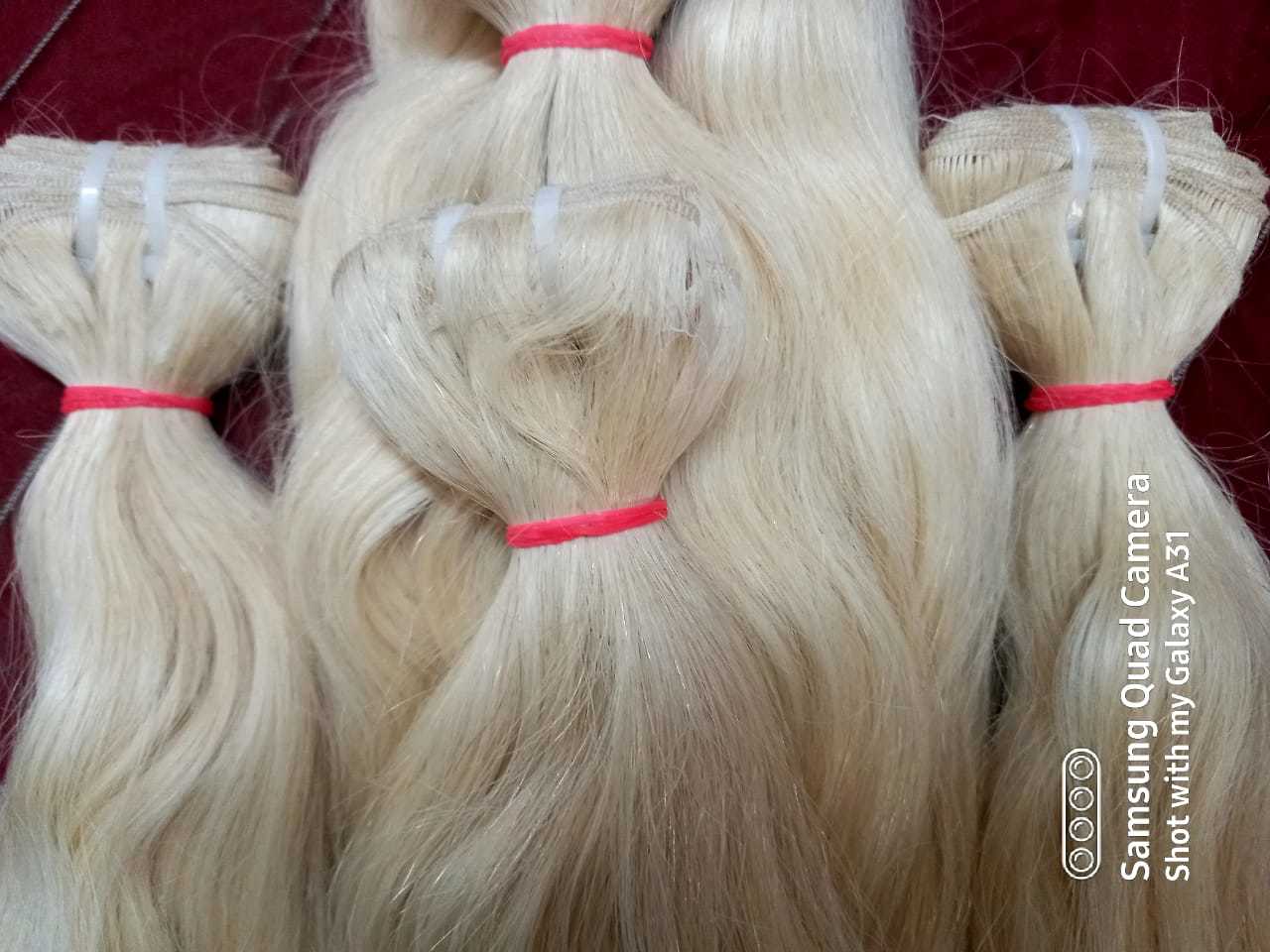Bulk Blonde Human Hair