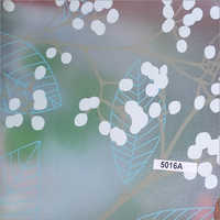 Bathroom Shower Glass Decorative Film