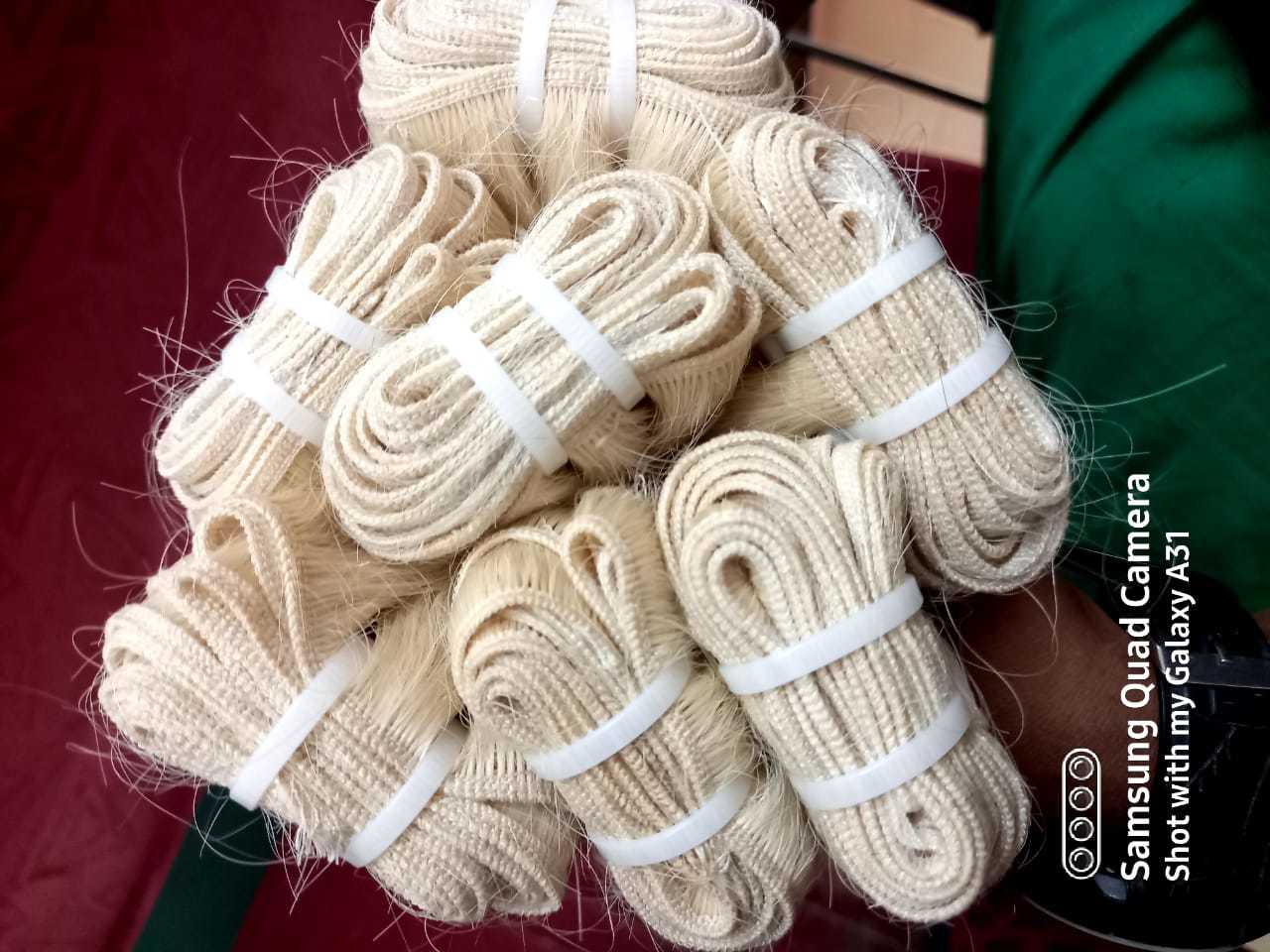 Bulk Blonde Human Hair
