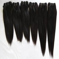 Quality Machine Weft Straight Human Hair Extensions