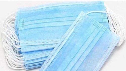 3 Ply Face Mask Equipment Materials: Non Woven Fabric