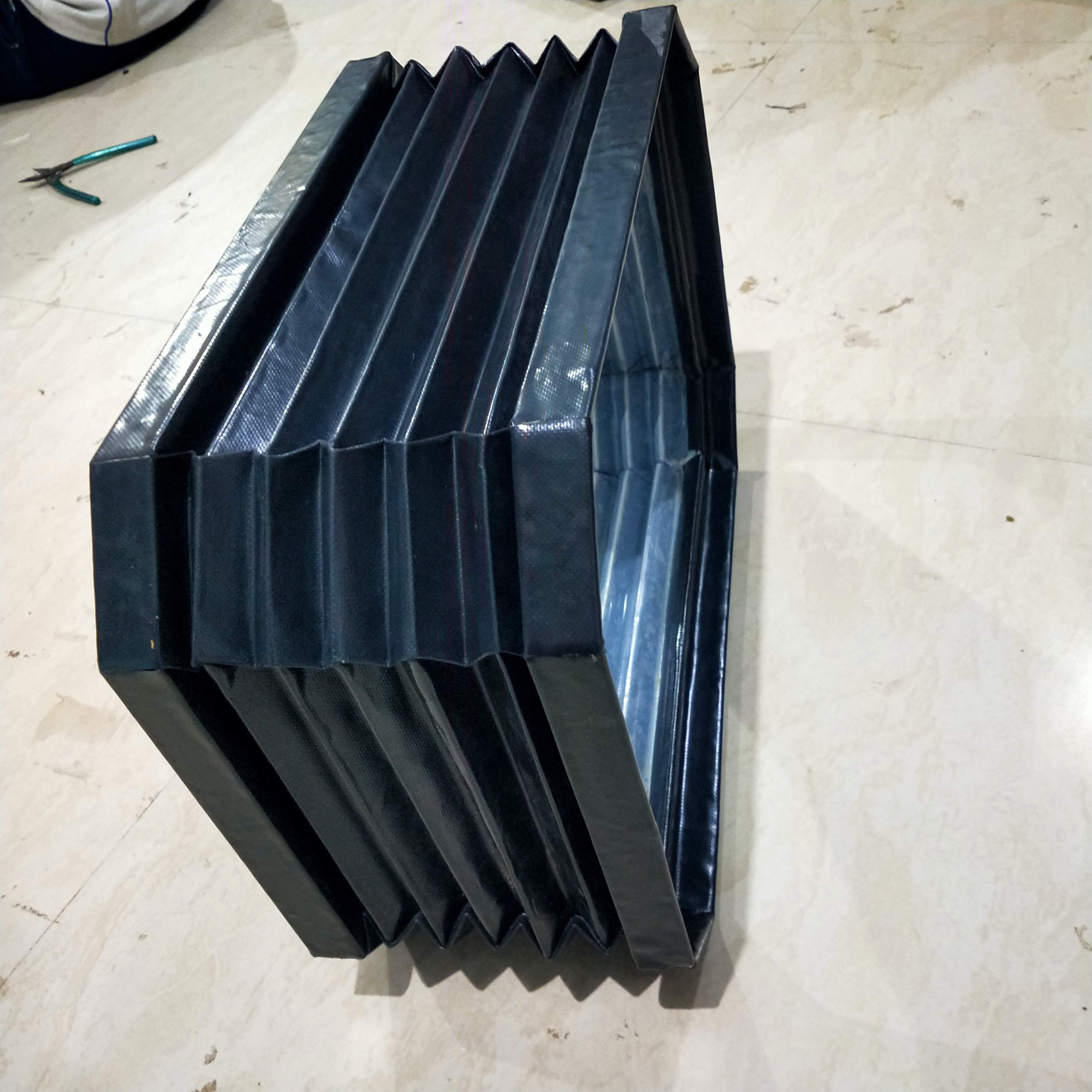 Rectangular Flexible Bellows Cover