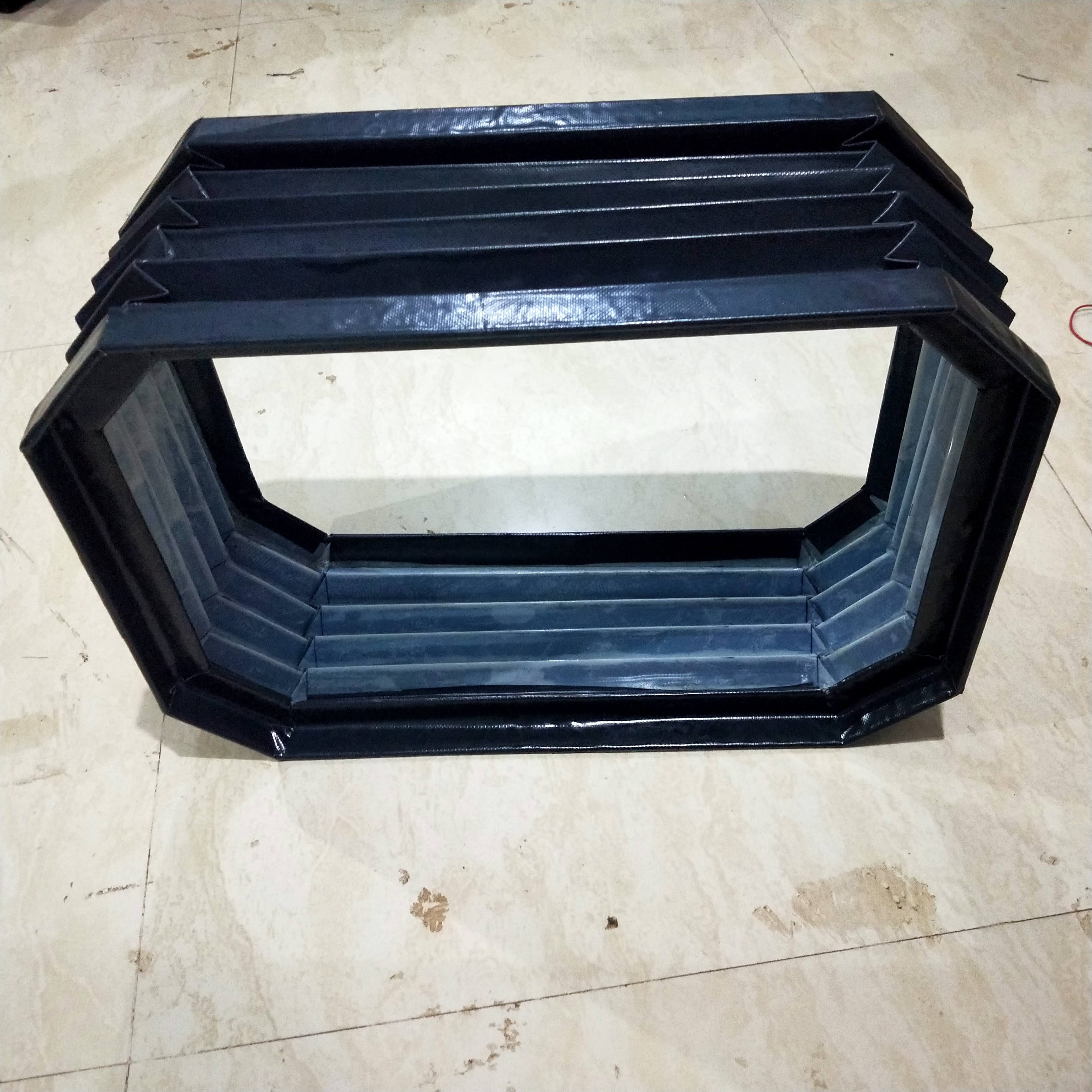 Rectangular Flexible Bellows Cover