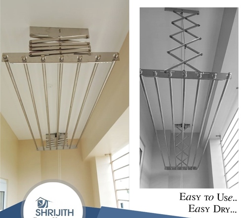Stainless Steel Ceiling Cloth Drying Hanger
