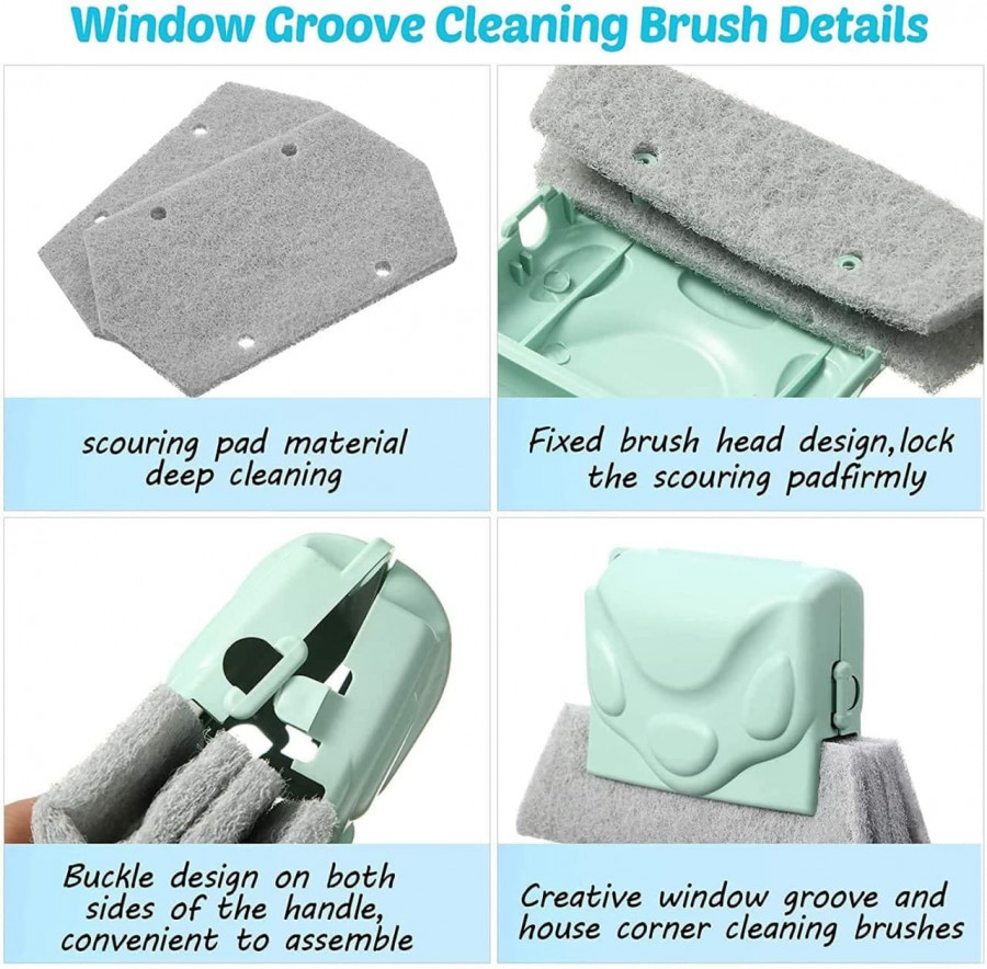Window Brush Dust Cleaner Perfect For Cleaning The Sliding Track