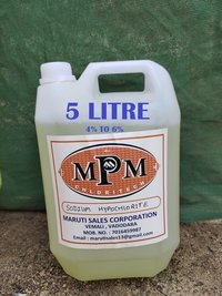 (4% To 6% ) 5 Litre Sodium Hypochlorite Solution