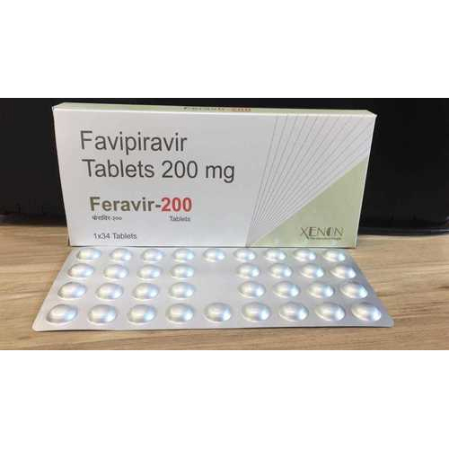 Favipiravir Tablets 200 mg / 400mg / 800 mg