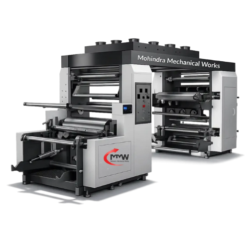4 Colour Flexographic Printing Machine - Feature: High Efficiency
