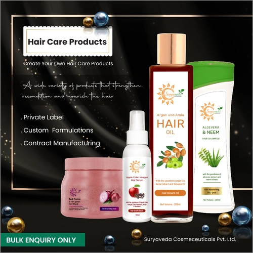 Private Labeling Of Hair Care Products