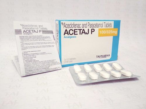 Aceclofenac + Paracetamol Tablets