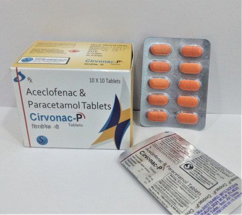 Aceclofenac And Paracetamol Tablets General Medicines