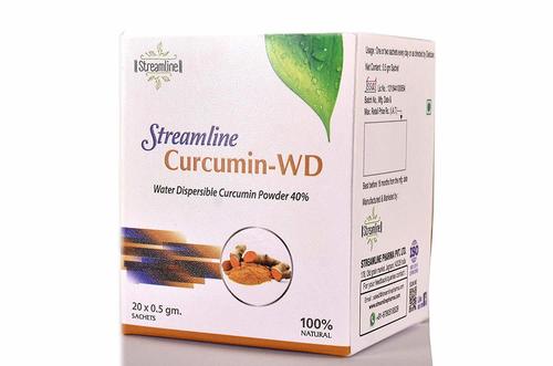 Streamline Natural Water Soluble Curcumin Powder 40 By STREAMLINE PHARMA PRIVATE LIMITED