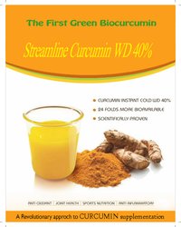 Natural Water Soluble Curcumin Powder 40%