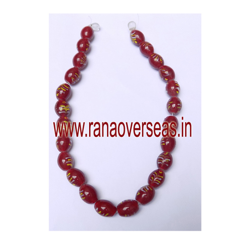 Red Beads Necklace For Woman And Girls