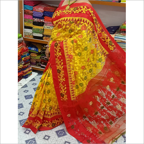 Any Color Ladies Dhakai Rangboti Jamdani Saree