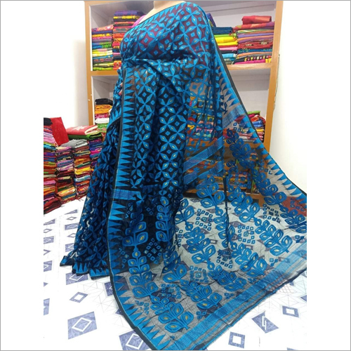 Any Color Ladies Partywear Dhakai Saree