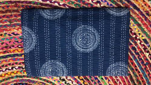 Blue Print Handmade Kantha Quilts