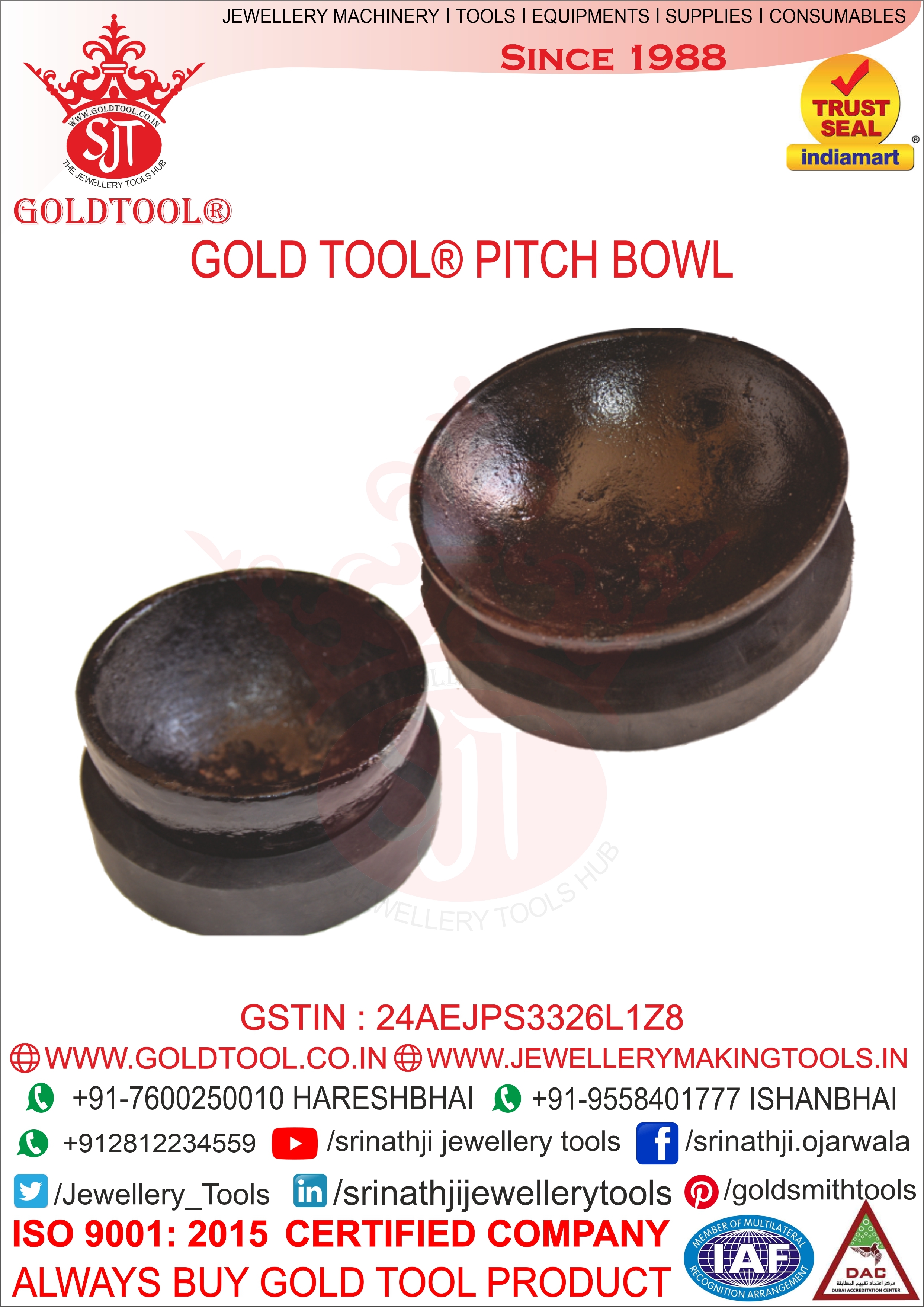Jewellery Pitch Bowls
