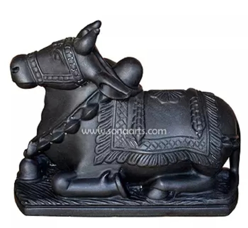 Black Marble Nandi statue